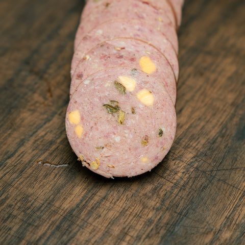 Bearded Butcher Jalapeno Cheddar Summer Sausage 12oz