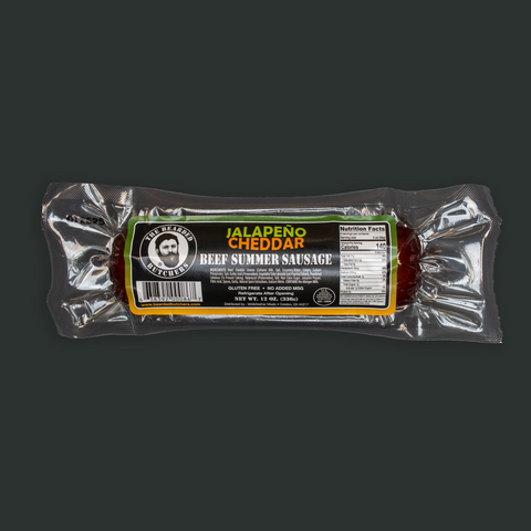 Bearded Butcher Jalapeno Cheddar Summer Sausage 12oz