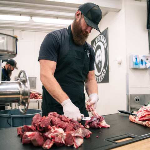 Bearded Butcher Black 48" XL Cutting Board