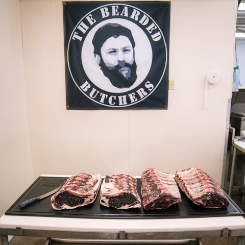 Bearded Butcher Black 48" XL Cutting Board