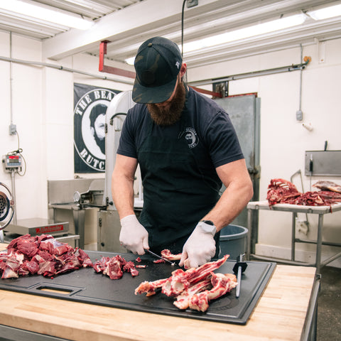 Bearded Butcher Black 48" XL Cutting Board