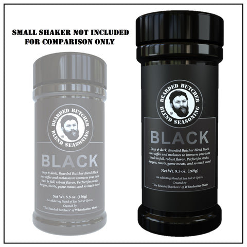 Bearded Butcher Blend Black 9.5oz Shaker