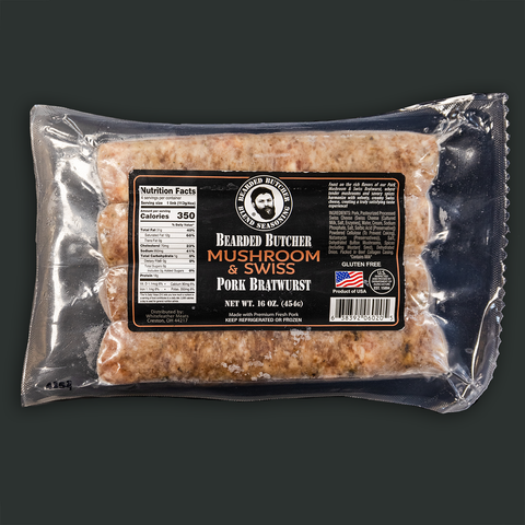 Bearded Butcher Pork Bratwurst 12 Pack