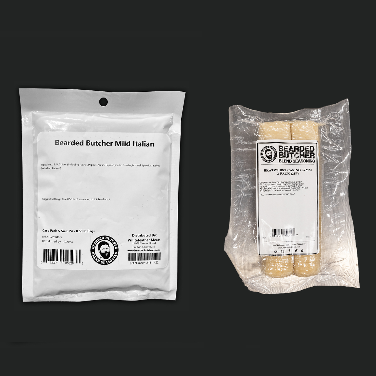 Bearded Butcher Mild Italian Seasoning 8 oz The Bearded Butchers