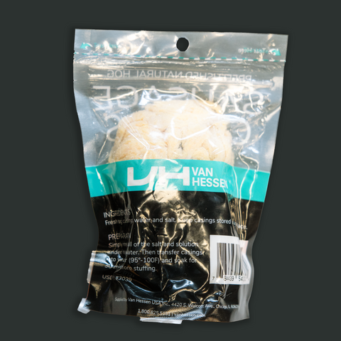 Van Hessen Natural Hog Casing 32-35mm for 25-30lbs