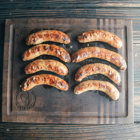 Onion and Bell Pepper Bratwurst DIY Kit w/ Natural Hog Casings