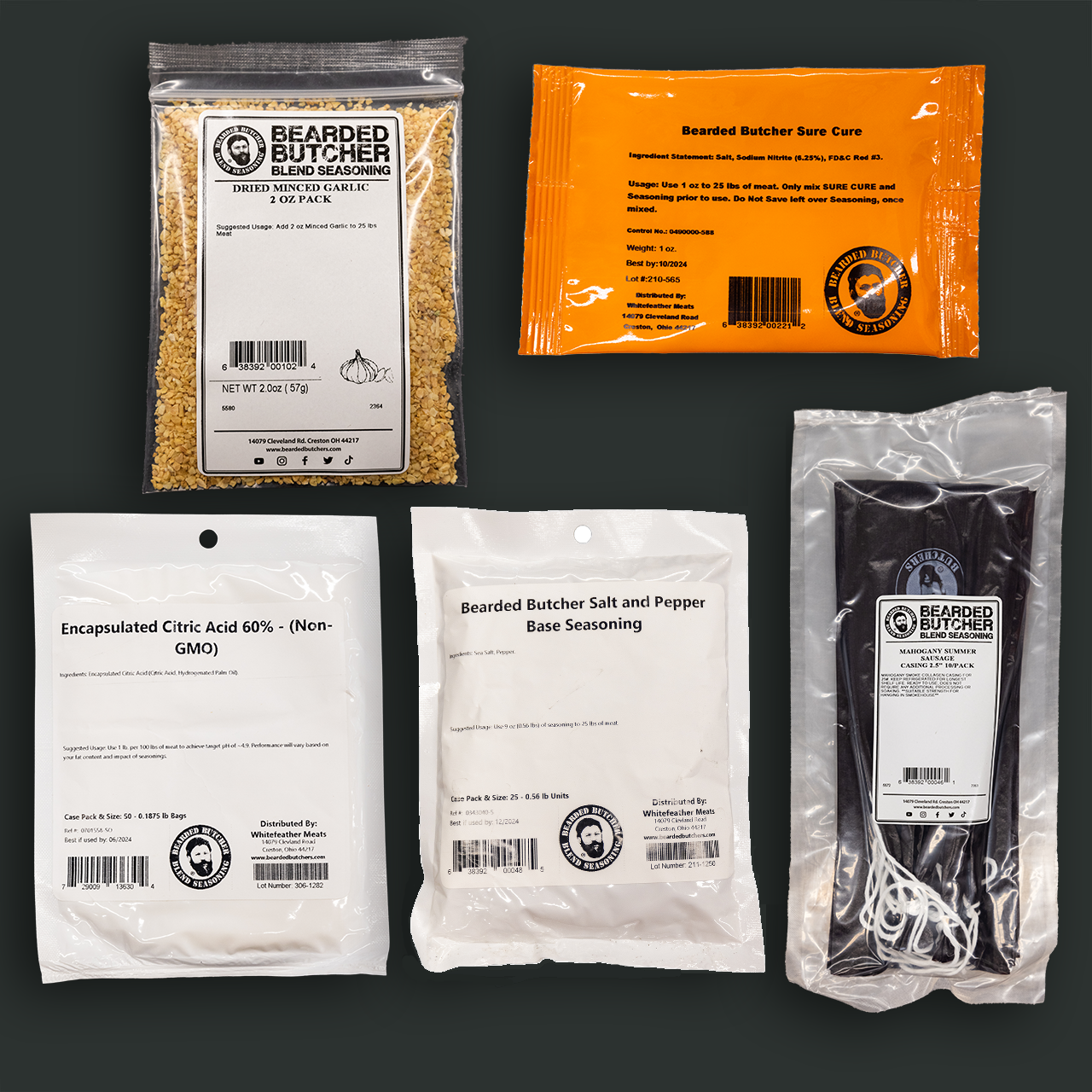 Old Fashioned Summer Sausage DIY Bundle The Bearded Butchers