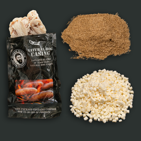 Reuben Bratwurst DIY Kit w/ Natural Hog Casings