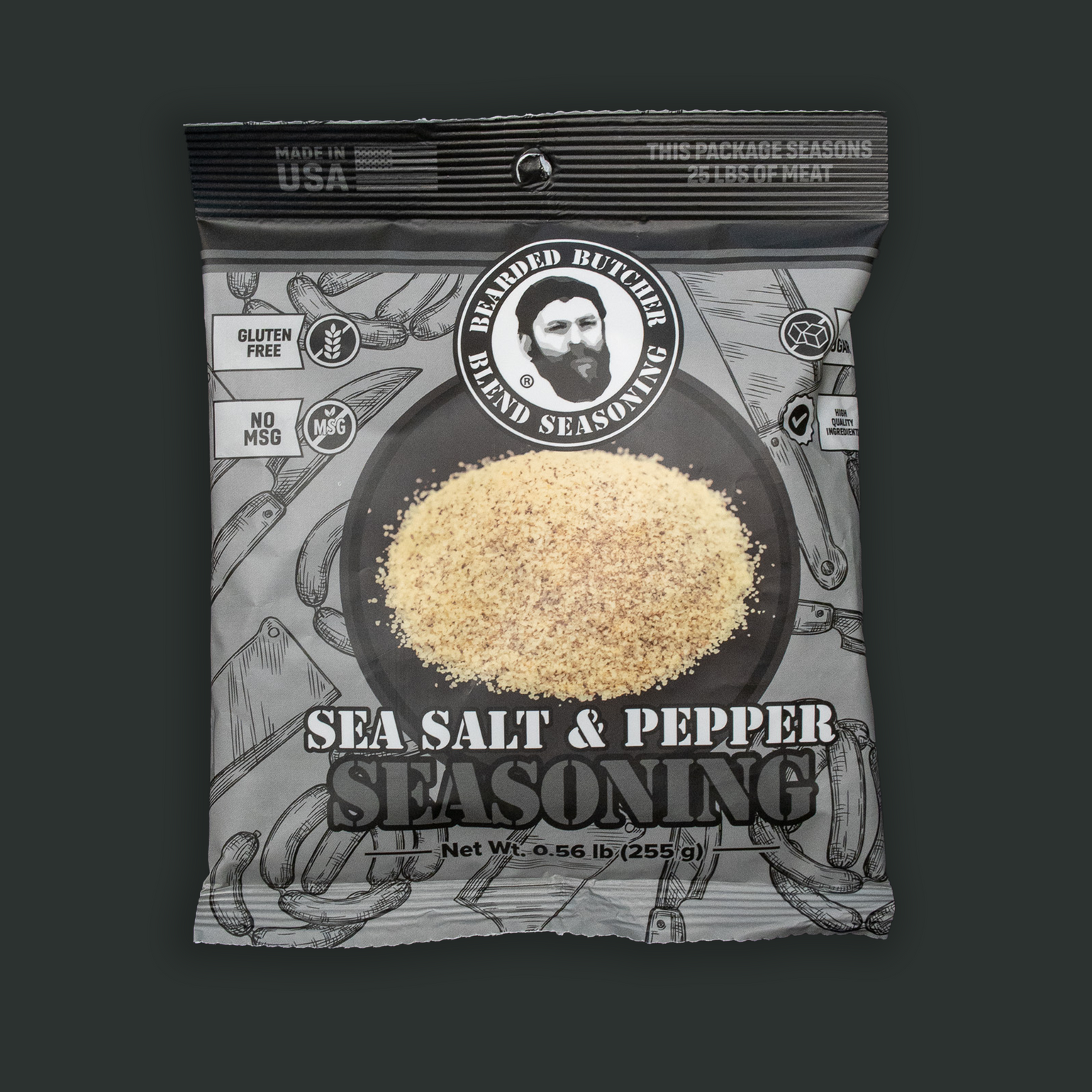 Sea Salt & Pepper Base Seasoning 9oz – The Bearded Butchers