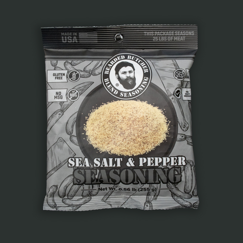 Sea Salt & Pepper Base Seasoning 9oz for 25 lb