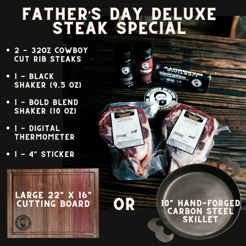 Father's Day DELUXE STEAK Bundle with Special Gift!