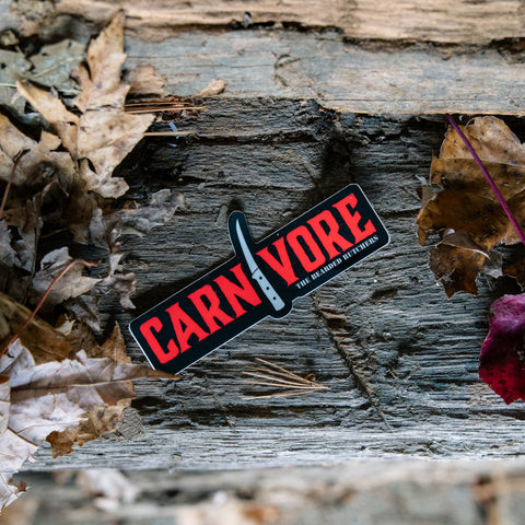 Carnivore Sticker 3.5"