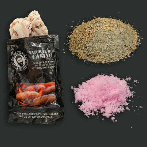 Smoked Kielbasa Sausage DIY Kit w/ Natural Hog Casings