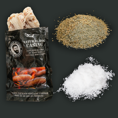 Smoked Kielbasa Sausage DIY Kit w/ Natural Hog Casings