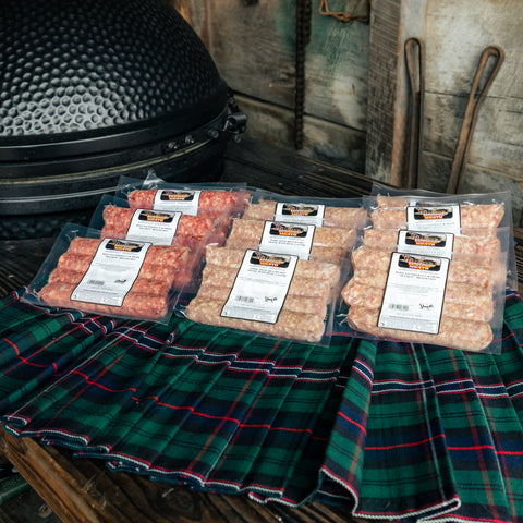 St. Paddy's Day Beef and Pork Bratwurst 12 Pack