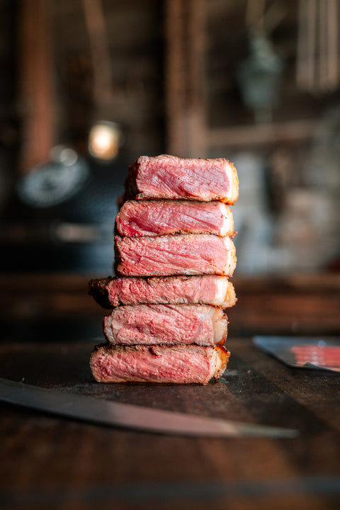 Beef PRIME Ribeye and Strip Steak Bundle