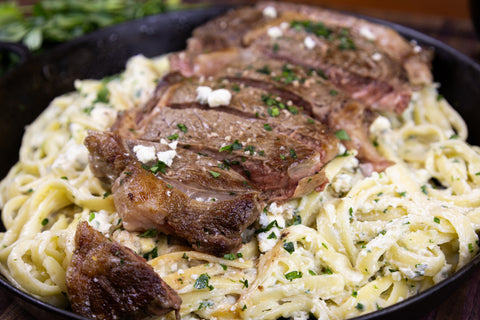Beef PRIME Ribeye and Strip Steak Bundle