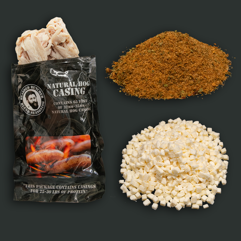 Tailgater Bratwurst DIY Kit w/ Natural Hog Casings