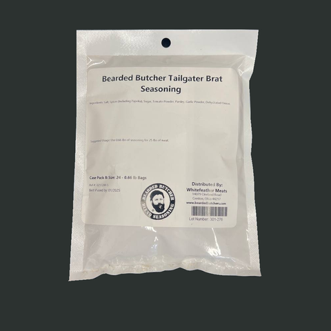 Bearded Butcher Tailgater Bratwurst Seasoning 10oz – The Bearded Bearded Butcher Tailgater Bratwurst Seasoning 10oz – The Bearded