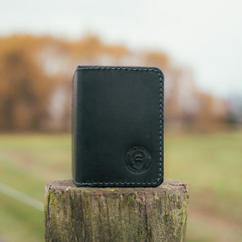 Bearded Butchers Full Grain Black Leather Wallet