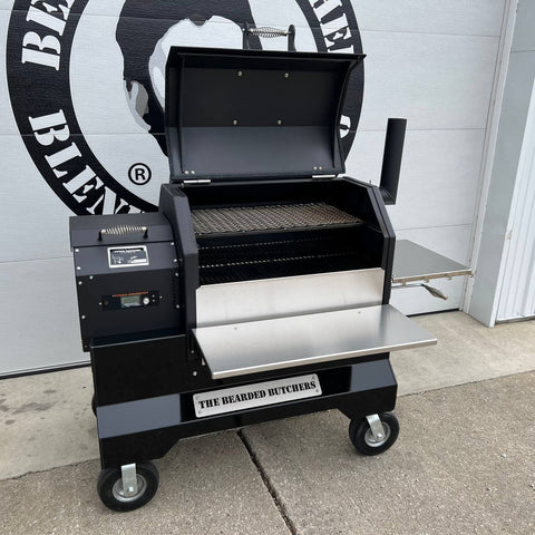 The Bearded Butchers CUSTOM Yoder Smoker YS640S Competition Pellet Grill