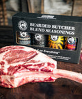 4 Pack of Bearded Butcher Blend Seasoning Shakers by Tomahawk Steak