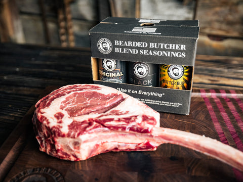 6 Pack of Bearded Butcher Blend Seasoning Shakers by Tomahawk Steak