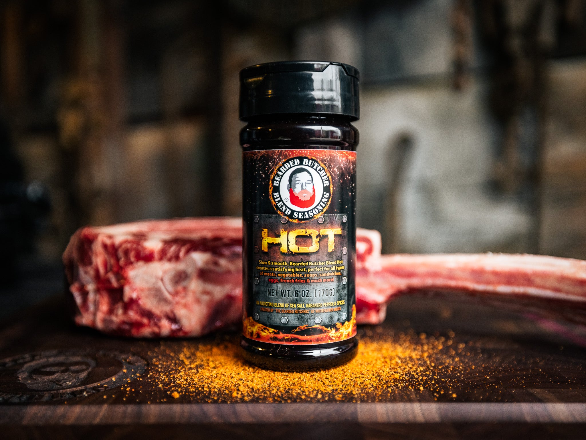 Bearded Butcher Blend Seasoning Hot Shaker – The Bearded Butchers