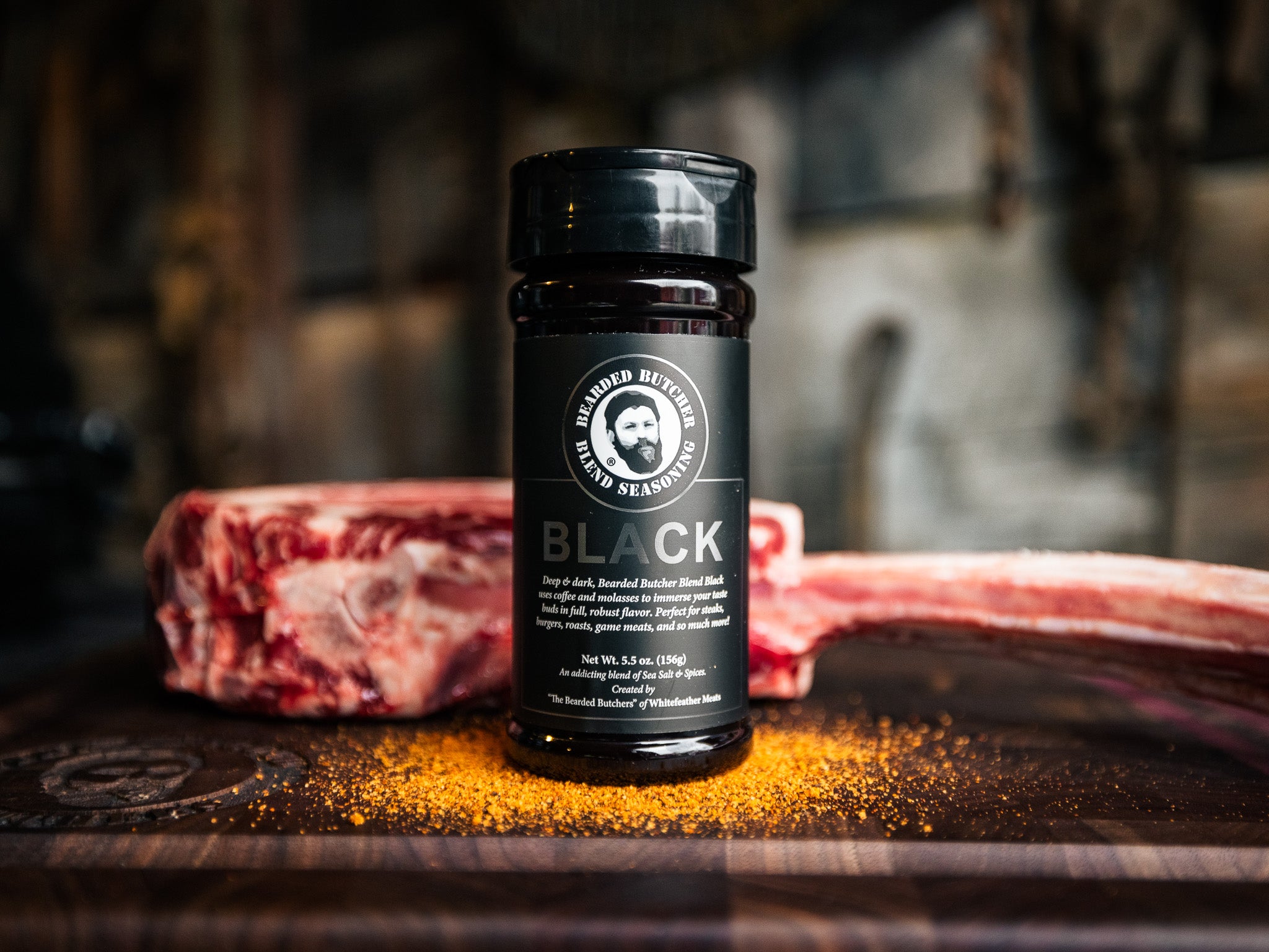 Bearded Butcher Blend Seasoning Black – The Bearded Butchers