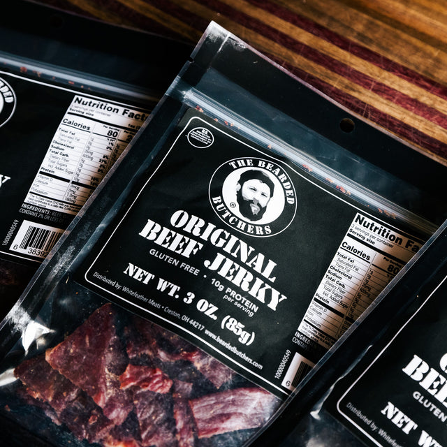 Bearded Butcher Original Beef Jerky 3oz The Bearded Butchers