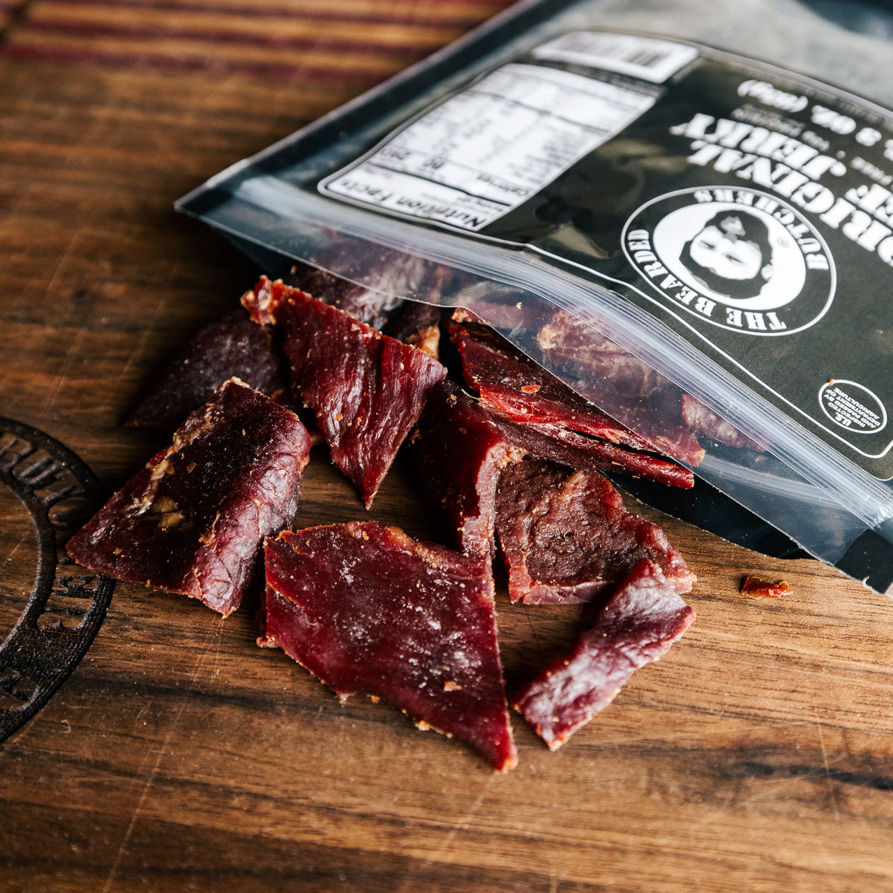 Bearded Butcher Original Beef Jerky 3oz The Bearded Butchers