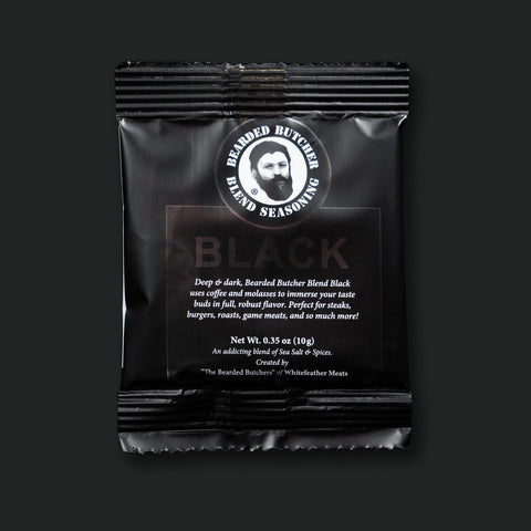 Bearded Butcher Black Seasoning 10g Single Serve Packet