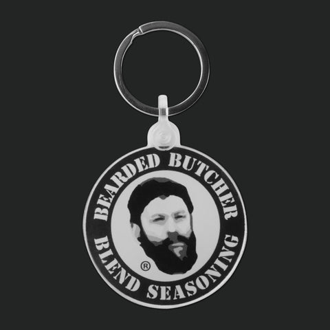 Bearded Butcher Logo Keychain - Bearded Butcher Blend Seasoning