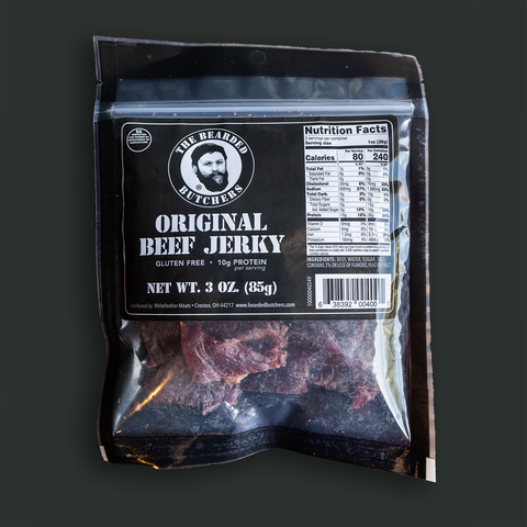 Bearded Butchers Original Beef Jerky in Package