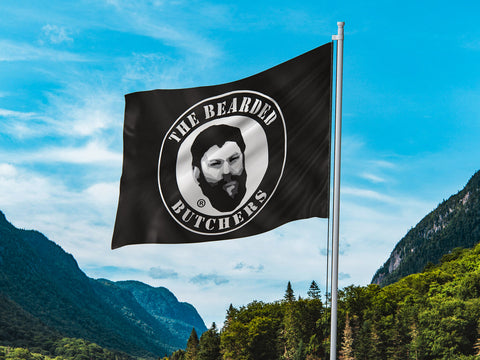 The Bearded Butchers 3 x 5 Flag