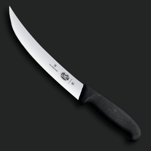 Victorinox Swiss Army 8" Breaking Knife w/ Black Fibrox Handle